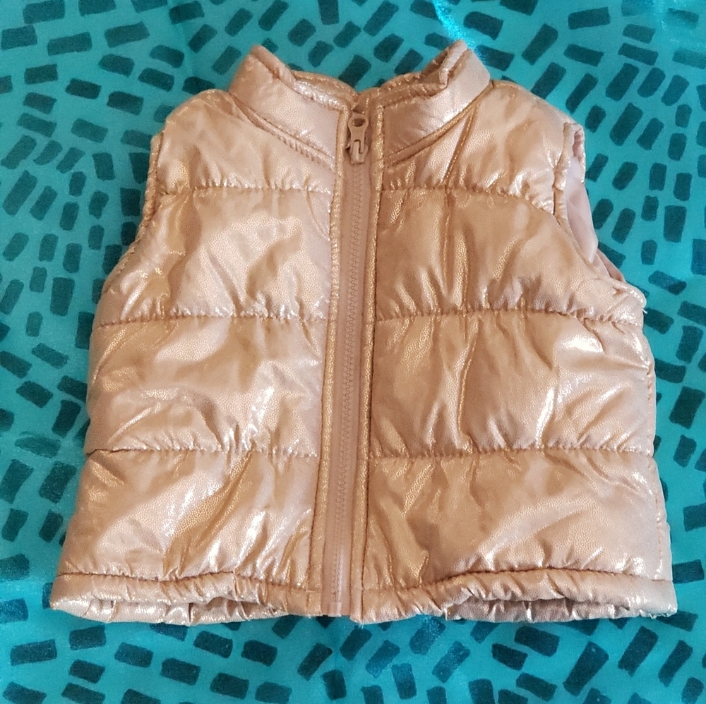 Kids gold vest
